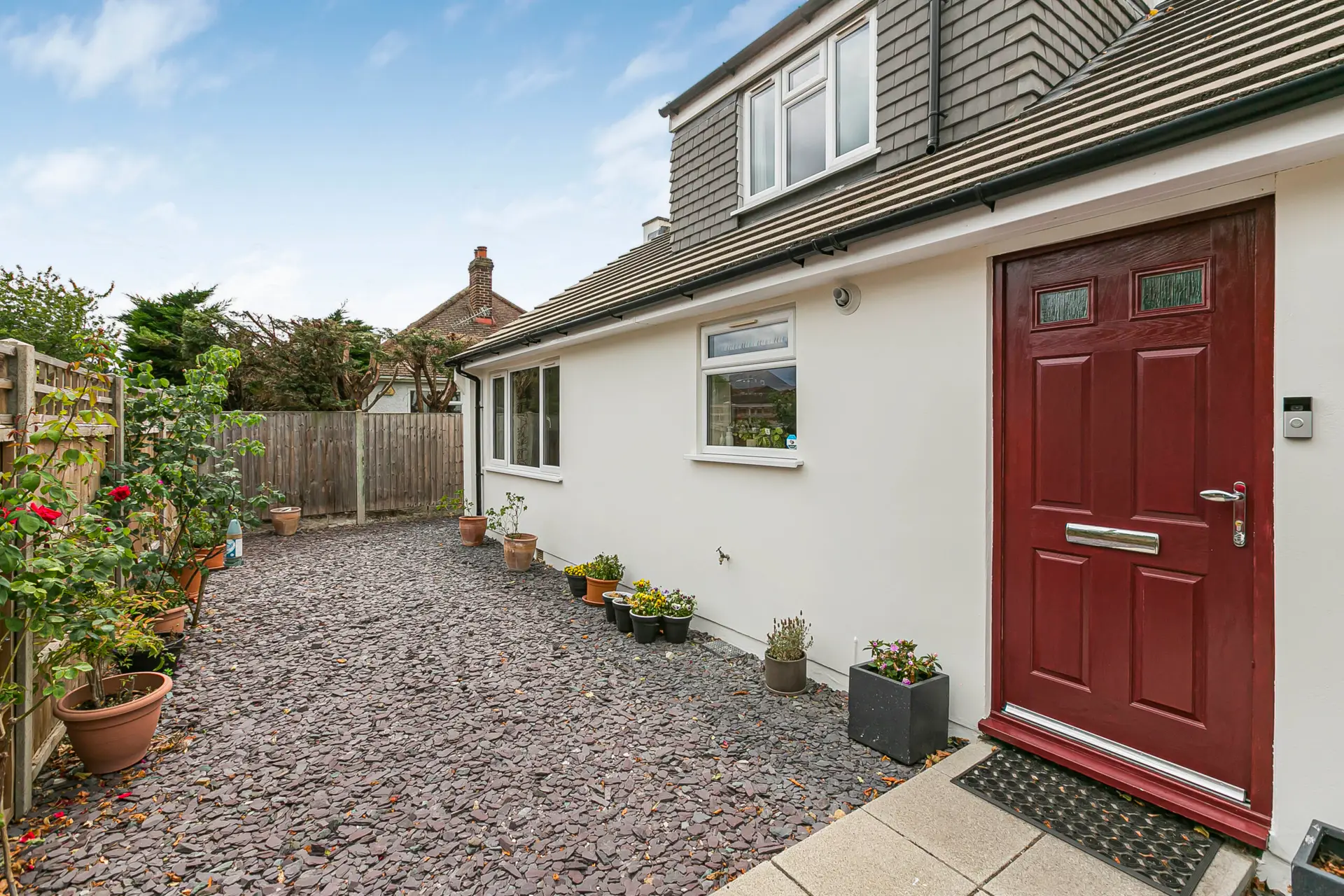 Modern chalet-style bungalow